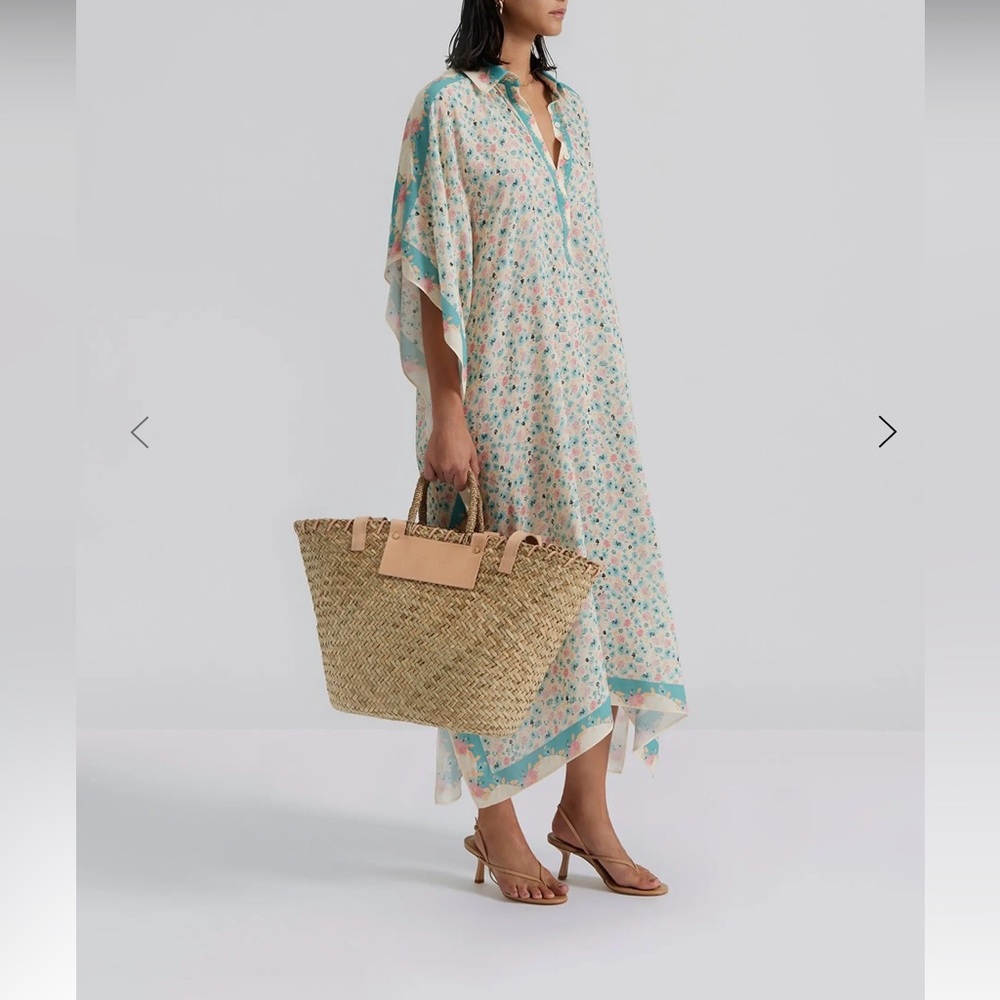 BY MALINA MOLLIE PRINTED MAXI KAFTAN